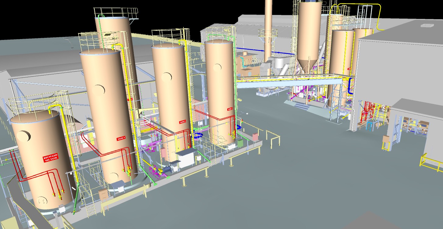 As-Built P&ID development and 3D Model